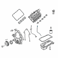 OEM 2015 Dodge Charger Indicator-Engine Oil Level Diagram - 68174984AC