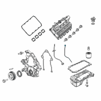 OEM 2017 Dodge Charger Indicator-Engine Oil Level Diagram - 68174984AC