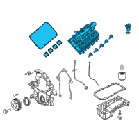 OEM Jeep Cylinder Head Diagram - 53011597AA