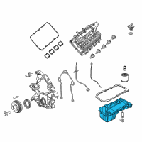 OEM 2020 Dodge Charger Pan-Engine Oil Diagram - 53010814AA