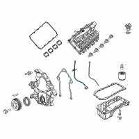 OEM Chrysler Tube-Oil Pickup Diagram - 5038360AA