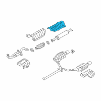 OEM 2007 Hyundai Sonata Protector-Heat Center Diagram - 28792-3K000