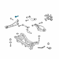 OEM Lexus CT200h Bolt, FLANGE W/WASHE Diagram - 91672-L1270