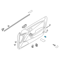 OEM Hyundai Genesis Coupe Switch Assembly-Trunk Lid & Fuel Filler Diagram - 93555-2M500