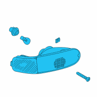 OEM 2001 Dodge Stratus Lamp Diagram - MR566315
