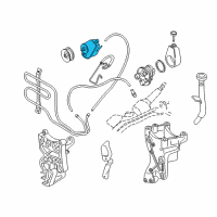 OEM 1990 Chevrolet S10 Blazer Pump, P/S Diagram - 26004786