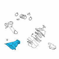 OEM 2015 Lexus RX450h Inlet, Air Cleaner, NO.2 Diagram - 17752-31110