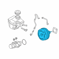 OEM 2022 BMW M340i REPAIR KIT POWER BRAKE UNIT Diagram - 34-33-6-889-796