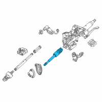 OEM 2019 Cadillac ATS Upper Shaft Diagram - 84246535