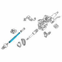 OEM 2014 Cadillac ATS Lower Shaft Diagram - 22981498