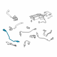 OEM 2014 Lexus RX450h Sensor, Oxygen Diagram - 89465-48270