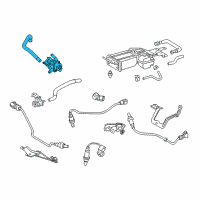 OEM Lexus RX450h Valve Assy, EGR Integrated Diagram - 25600-31010