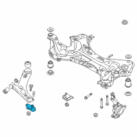 OEM Hyundai Tucson Ball Joint Assembly-Lower Arm Diagram - 54530-2S500