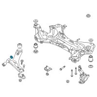 OEM Kia Stopper"A" Diagram - 545524W000