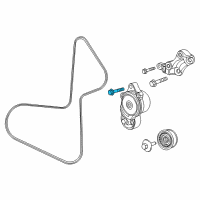 OEM Jeep Wrangler Bolt Diagram - 68035492AA