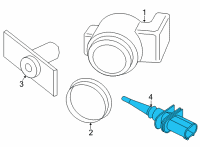 OEM BMW M235i xDrive Gran Coupe Temperature Sensor Diagram - 65-81-2-979-071