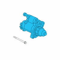 OEM Honda Accord Starter Motor Assembly (Sm-71005) (Mitsuba) Diagram - 31200-RAA-A61