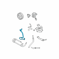 OEM 2002 Ford Ranger Pressure Hose Diagram - 1L5Z-3A719-BA