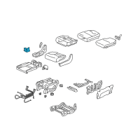 OEM Honda Holder Assembly, Cup (Ivory) Diagram - 81350-SHJ-A01ZC