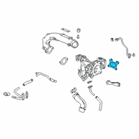 OEM 2021 Honda Civic Gasket A, Turbocharger Diagram - 18233-RPY-G01