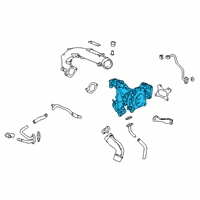 OEM Turbocharger Assembly Diagram - 18900-5BF-A01