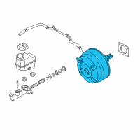 OEM 2011 Hyundai Equus Booster Assembly-Brake Diagram - 59110-3M000