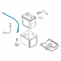 OEM 2015 Kia Rio Wiring Assembly-Engine Ground Diagram - 918601W200