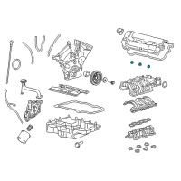 OEM 2011 Ford Fusion Valve Cover Seal Diagram - 9L8Z-6C527-A