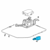 OEM Acura CL Controller, Automatic Cruise Diagram - 36700-S0K-A01