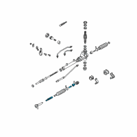 OEM 2001 Kia Sephia Ball Joint-Inner Diagram - 0K2A232240