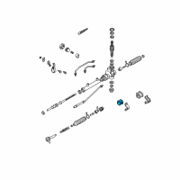 OEM 1996 Kia Sephia Rubber-Mounting Housing Diagram - 0K20132123