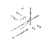 OEM Kia Sephia Bearing Diagram - 0H00232147