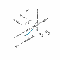 OEM 2001 Kia Spectra Pipe-Return Diagram - 0K2A232480A