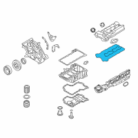OEM 2014 BMW M5 Set Of Profile Gaskets Diagram - 11-12-7-614-700