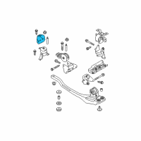 OEM Mercury Bracket Diagram - 9L8Z-6061-A