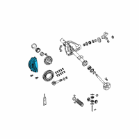 OEM Dodge Ram 1500 Cover-Differential Diagram - 5137579AA