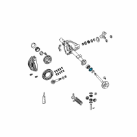 OEM 2005 Dodge Ram 1500 Seal-Axle Drive Shaft Diagram - 5137587AA