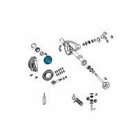 OEM Dodge Ram 1500 Case Kit-Differential Diagram - 5137574AB