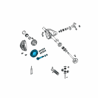 OEM 2005 Dodge Ram 1500 Gear Kit-Ring And PINION Diagram - 5143420AA