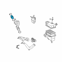 OEM 2006 Toyota Solara Air Hose Diagram - 17882-AA030