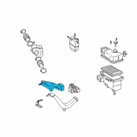 OEM Lexus ES330 Inlet Assy, Air Cleaner Diagram - 17750-AA011