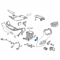 OEM Chevrolet Traverse Antitheft Module Diagram - 13520524