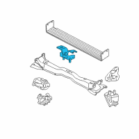 OEM 2003 Mercury Mountaineer Rear Mount Diagram - 5L2Z-6068-AA