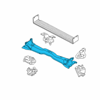 OEM 2004 Ford Explorer Rear Support Diagram - 1L2Z-6A023-AA