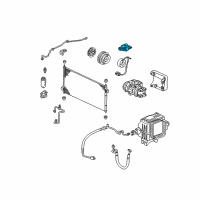 OEM Honda Accord Valve, Suction Service Diagram - 38838-P8C-A01