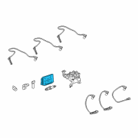 OEM 2006 Pontiac G6 ECM Diagram - 12580195