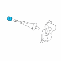 OEM 2019 Nissan Frontier Cap-Tire Pressure Diagram - 40703-4CB0A