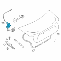 OEM 2016 Scion FR-S Lock Diagram - SU003-05802