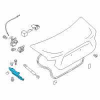 OEM Toyota 86 Hinge Diagram - SU003-07292