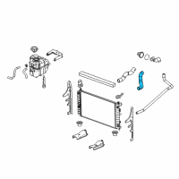 OEM 2005 Chevrolet Malibu Radiator Inlet Hose (Upper) Diagram - 22682503